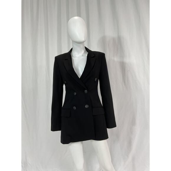 Rag & Bone 'Warren' Black Blazer Size 2 - Picture 2 of 5